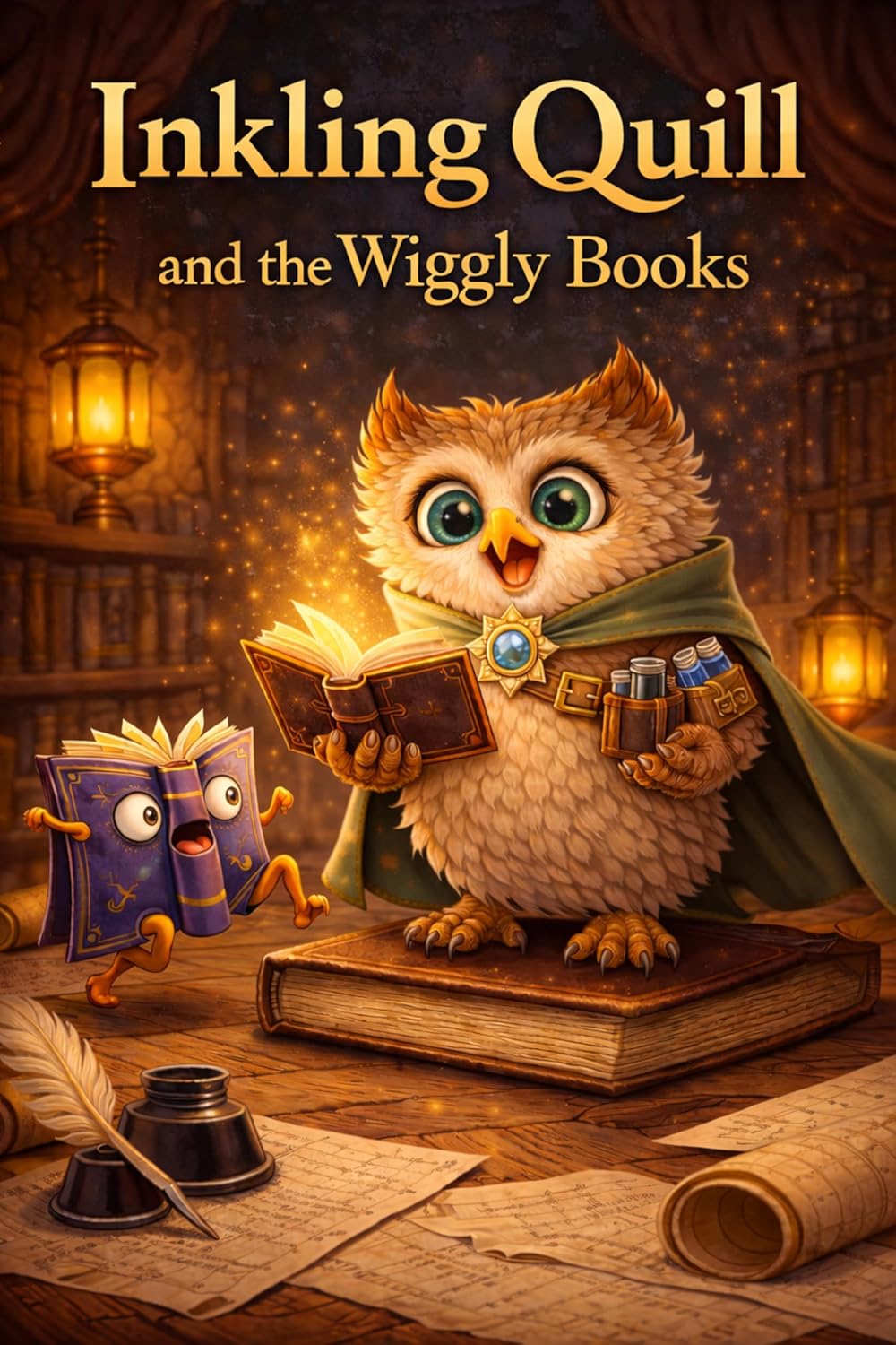 Inkling Quill and the Wiggly Books